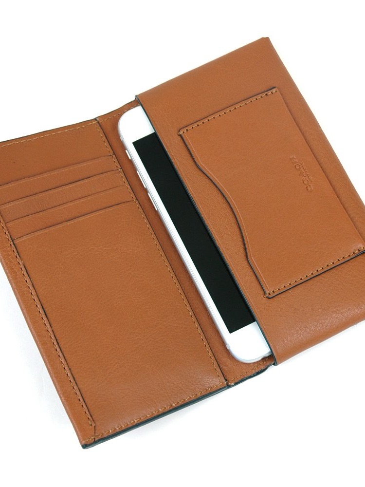 Coach Brown Leather WalletCard Holder Signature Embossed